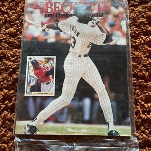 Baseball card magazines